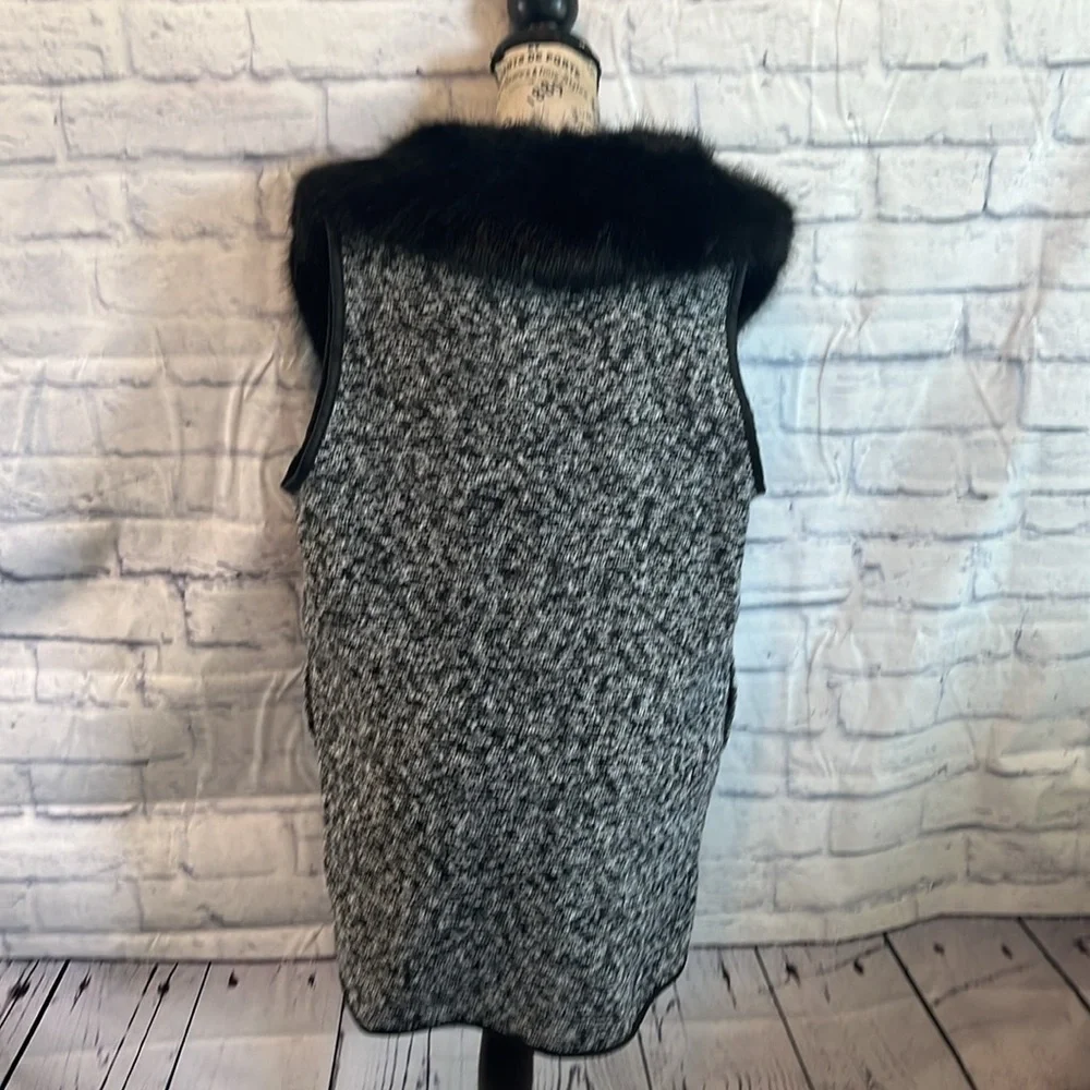 Talbots faux fur